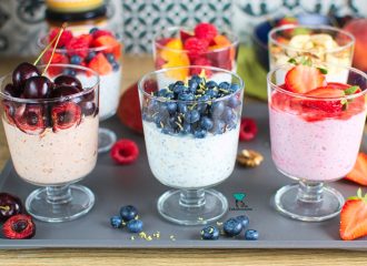 Nocna owsianka z chia