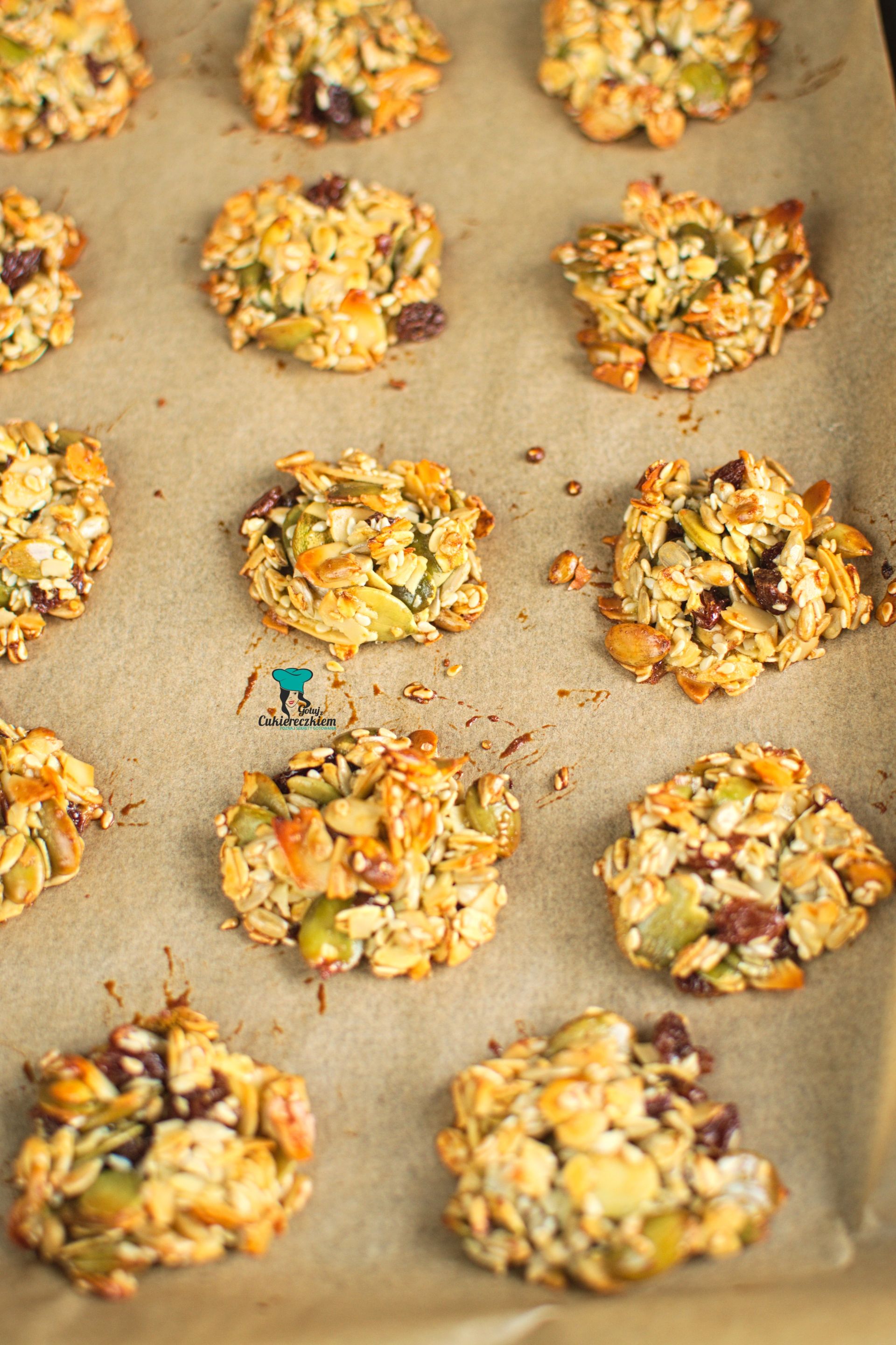 Zdrowe ciasteczka z ziaren