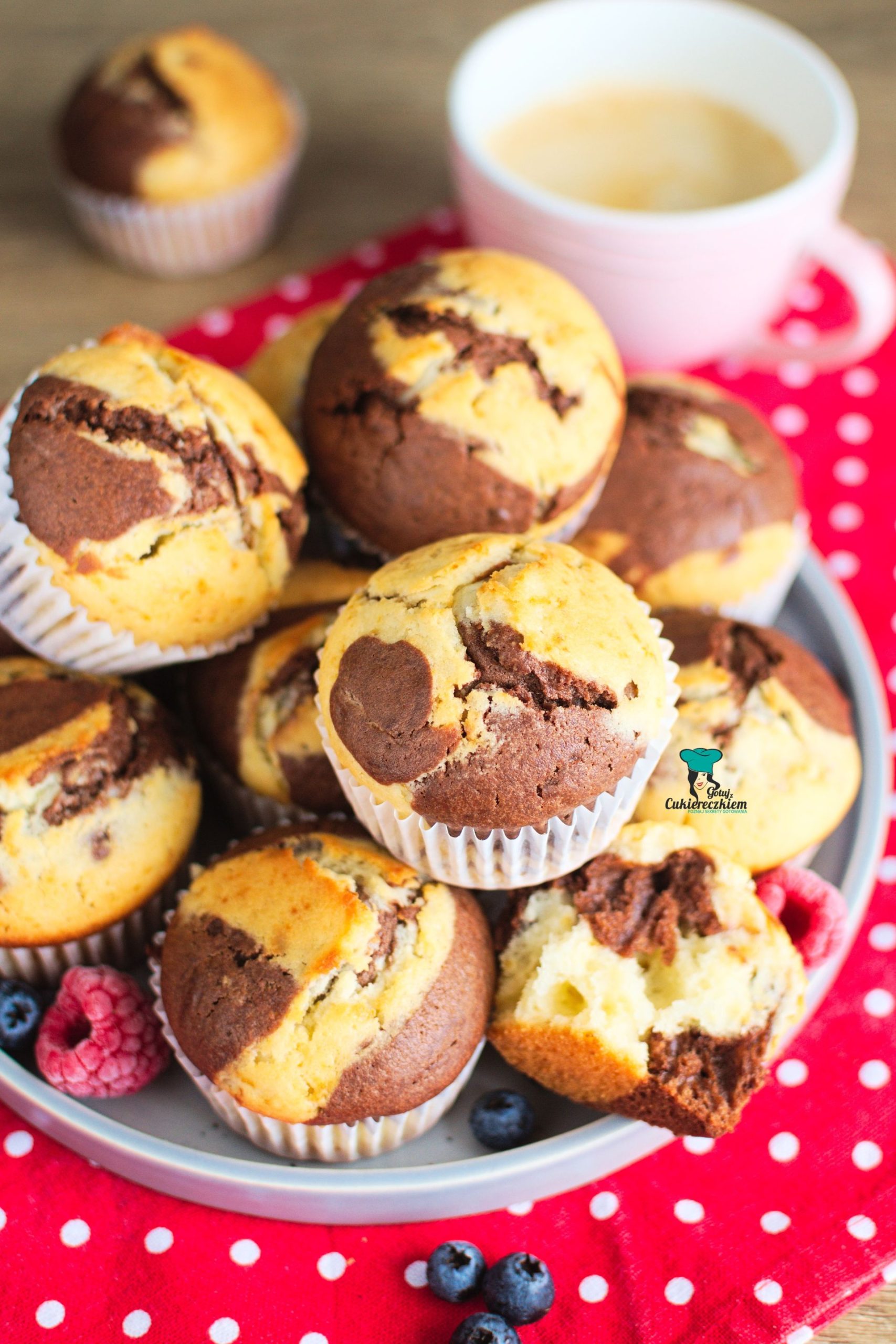 Muffinki łaciate