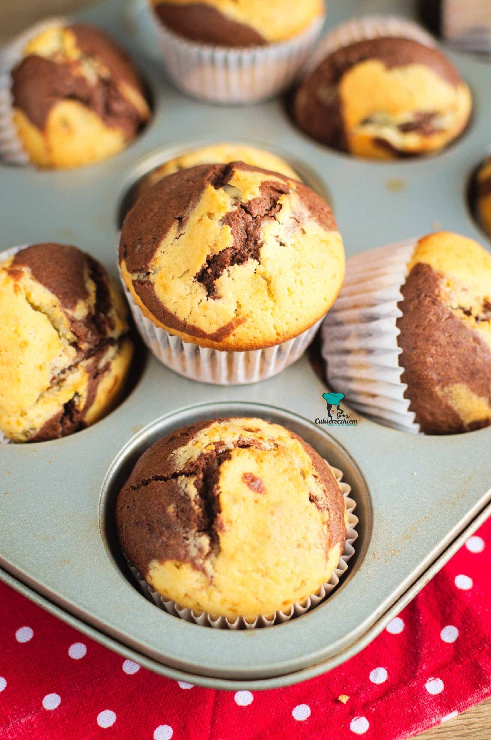Muffinki łaciate