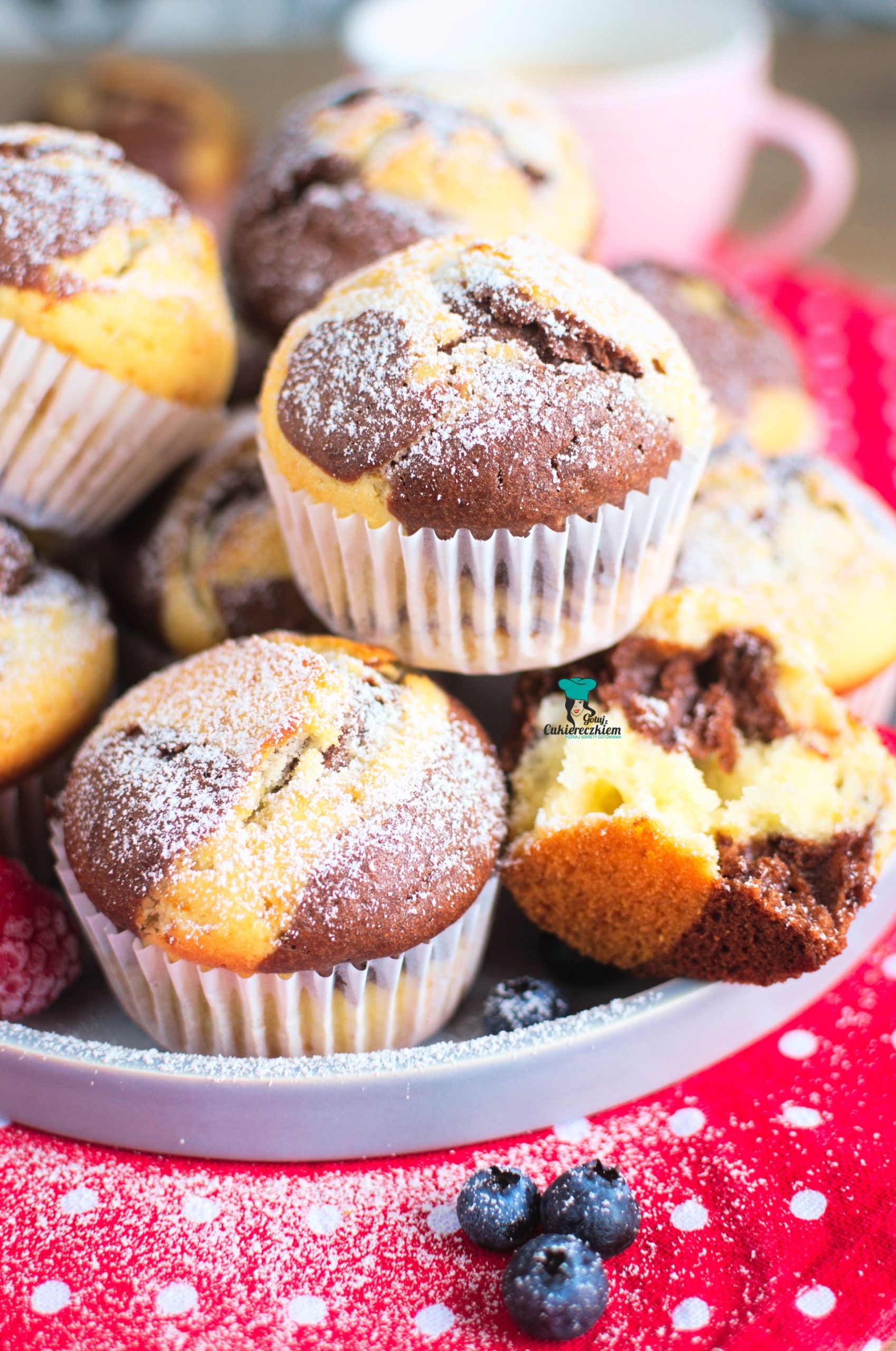Muffinki łaciate