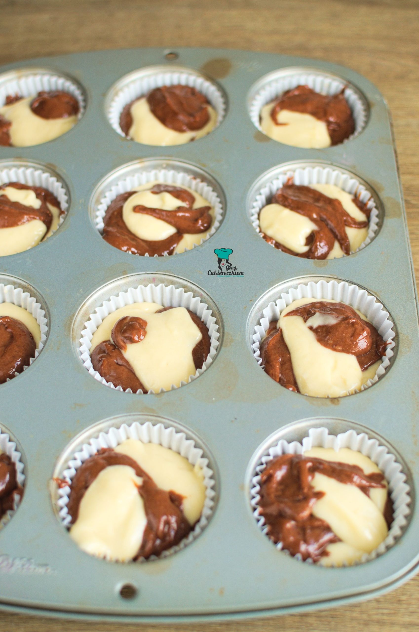 Muffinki łaciate