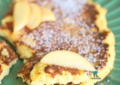 Omlet twarogowy z jabłkiem