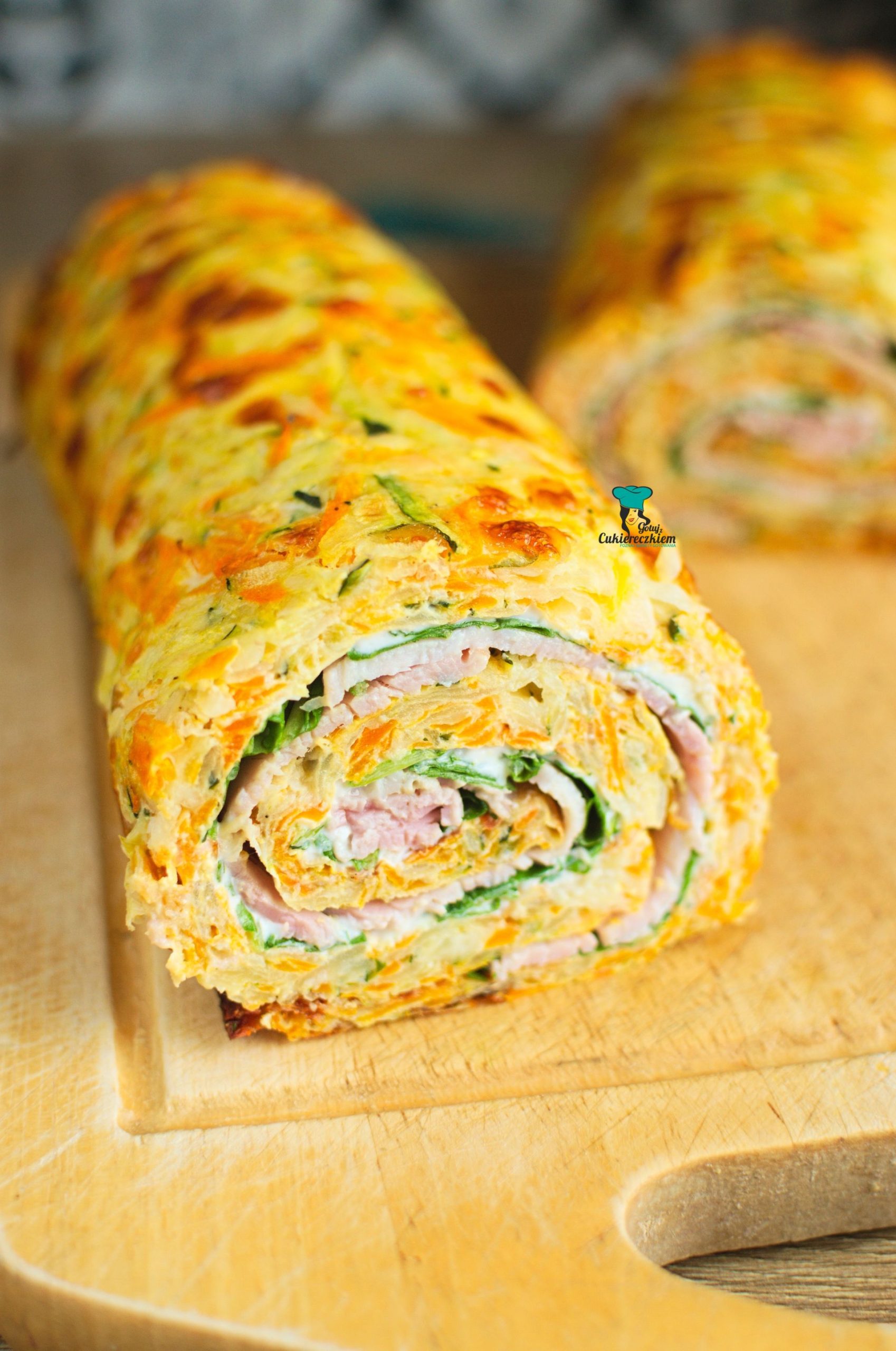 Wrap śniadaniowy z piekarnika