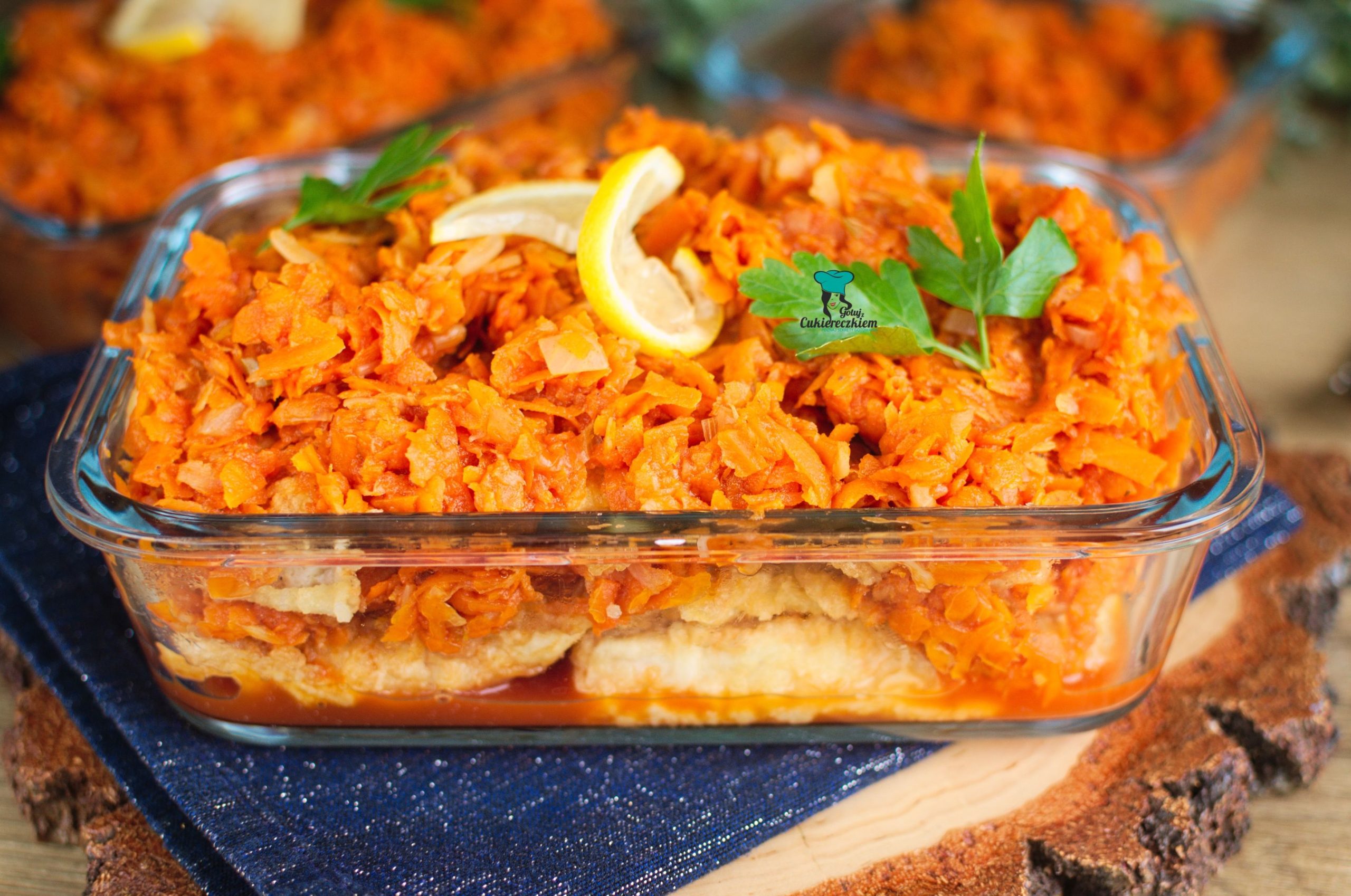 Delikatna ryba po grecku