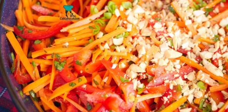 Koreańska surówka z marchewki