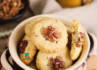 Proste ciastka orzechowe