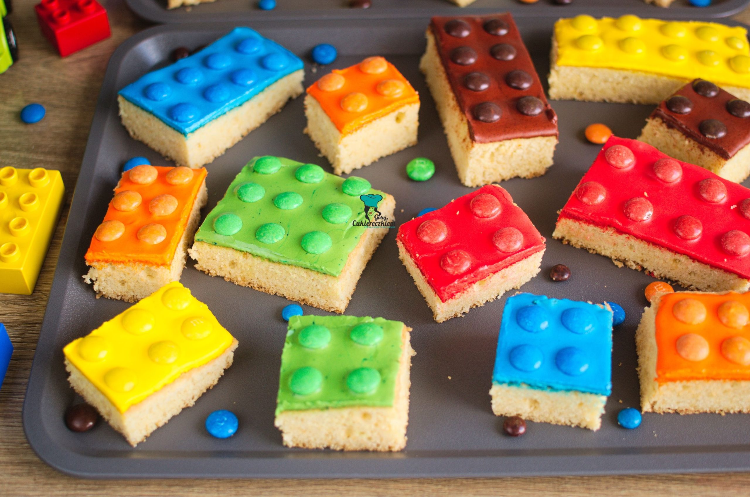 Ciasto Lego