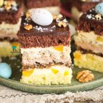 Tarta rustykalna ze szparagami i boczkiem