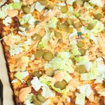 Pieczony placek a'la cheeseburger