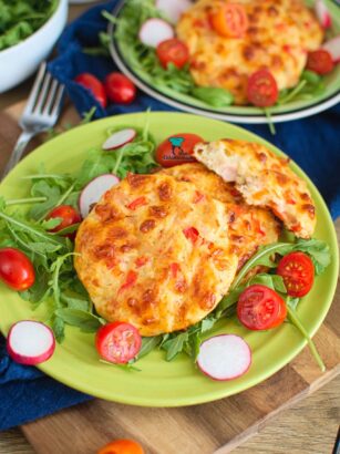 Fit pizzerinki czyli bułeczki twarogowe z piekarnika