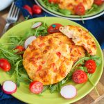 Fit pizzerinki czyli bułeczki twarogowe z piekarnika