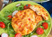 Fit pizzerinki czyli bułeczki twarogowe z piekarnika