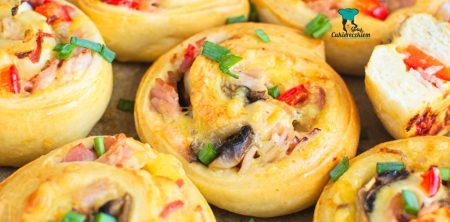 Bułeczki ślimaczki a’la pizza