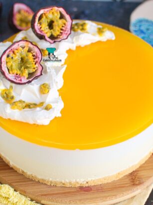 Sernik na zimno mango - marakuja