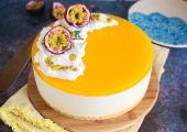 Sernik na zimno mango – marakuja