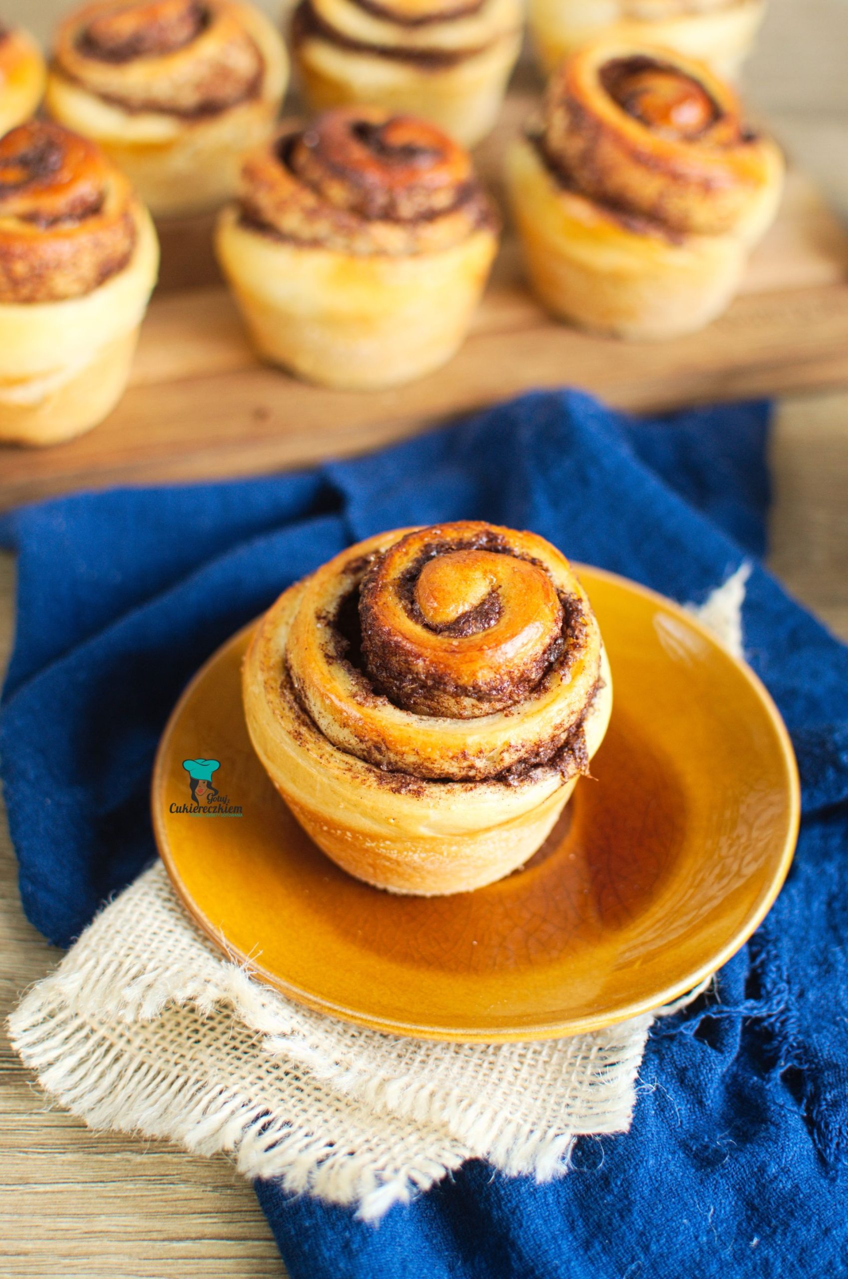 Cynamonki muffinki