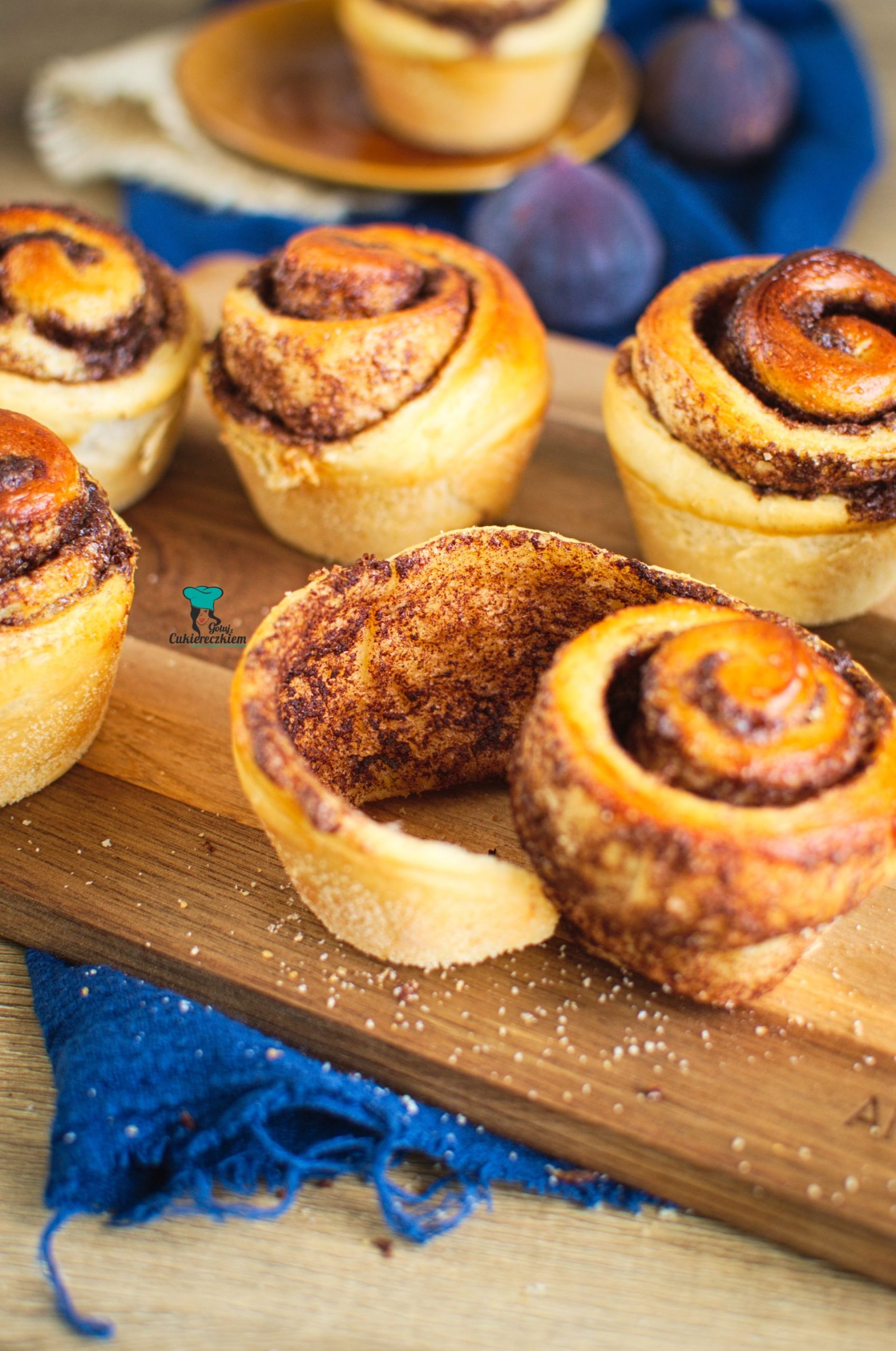Cynamonki muffinki