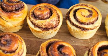 Cynamonki muffinki