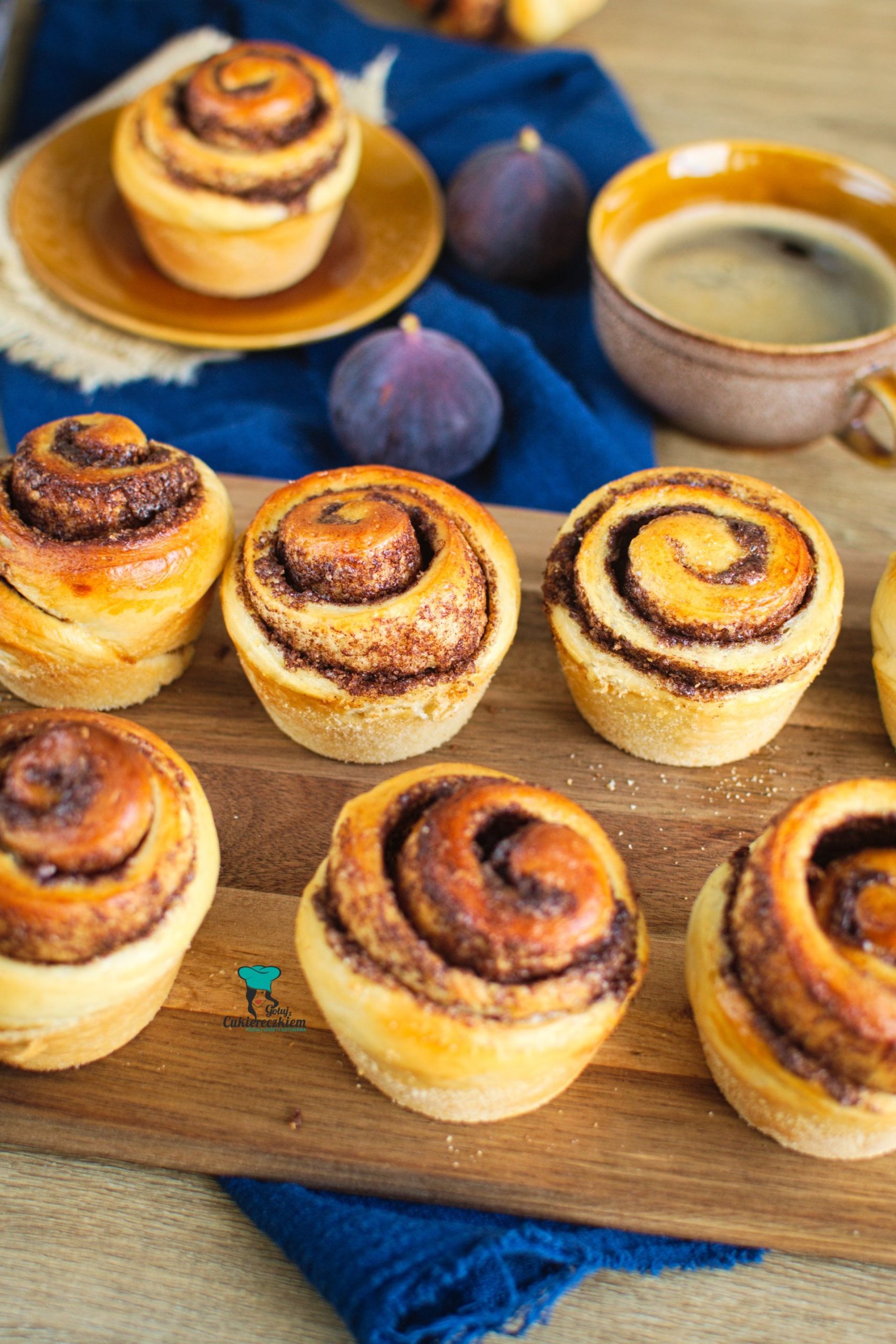 Cynamonki muffinki